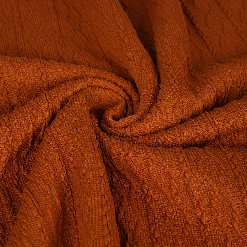T-shirt tessuto jacquard a maglia